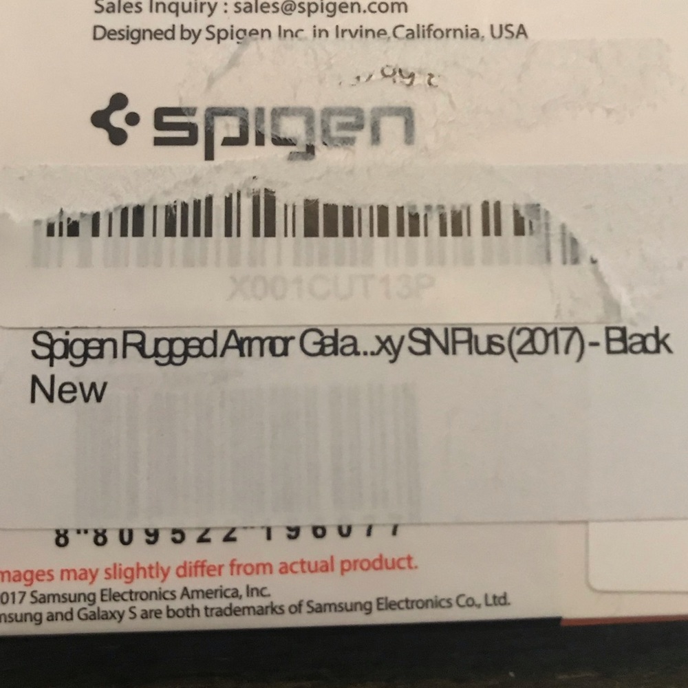 Spigen Rugged Armor Galaxy S8+ Case NIB - Picture 4 of 6